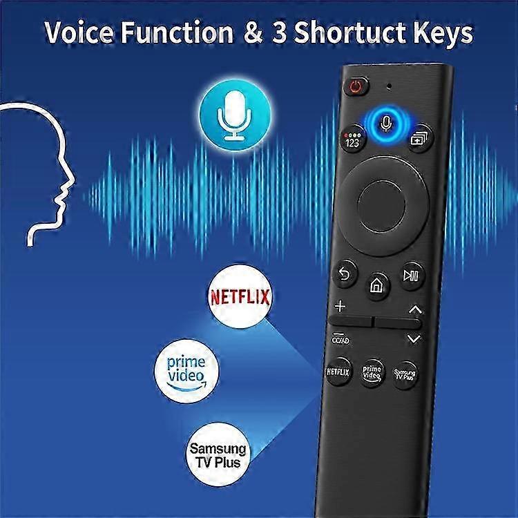 BN59-01357A Compatible For Samsung TV Remote Control Solar Powered Handheld Controller with Voice Function