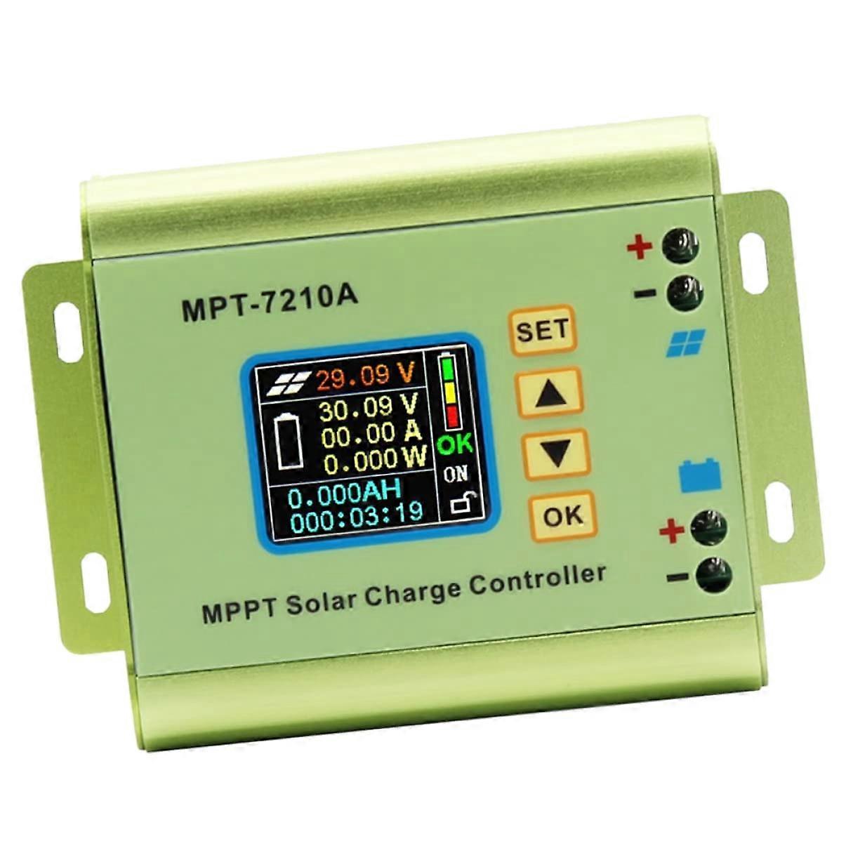 MPPT Solar Charge Controller MPT 7210A with Color Display 10A Input DC1260V Output DC1590V Max 600W Ideal for Efficient Charging of Solar Batteries