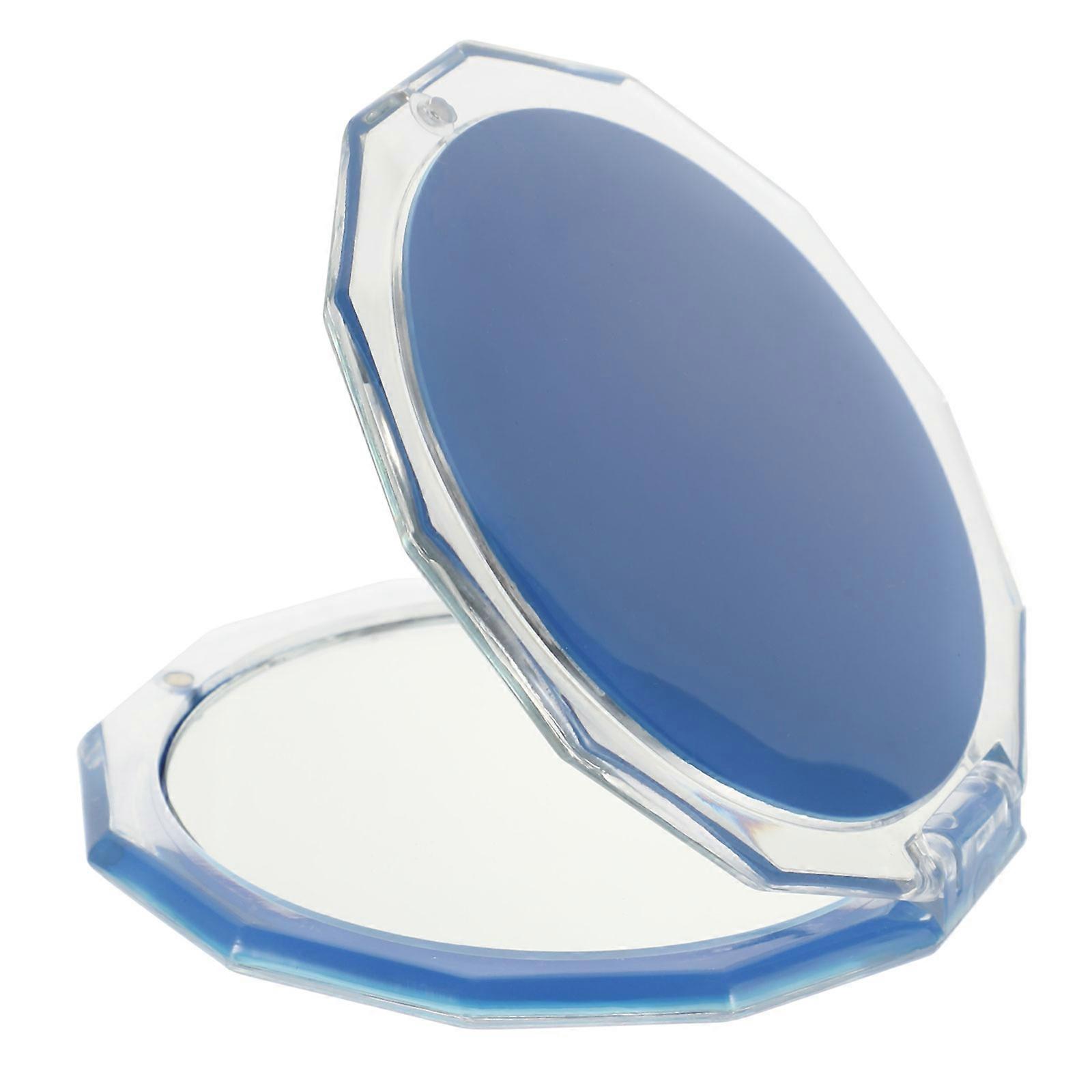 Portable Small Makeup Mirror Ideal For Business Trips Featuring Simple Design 1Pack