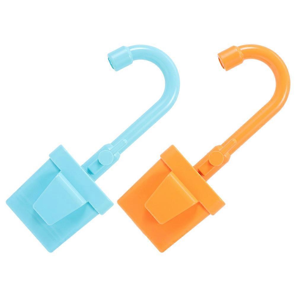 Water Faucet Toy for Parent-Child Interaction Yellow Color 27.00X14.00X6.00CM Square Shape Dishwasher Roleplay 2Pcs