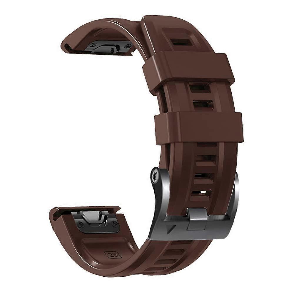 Garmin Fenix Epix 7 7X Silicone Watch Band, Quick Release, Compatible with Fenix 6X 6 Pro 5 5X Plus 3 3HR 945 MK2i, 22-26mm