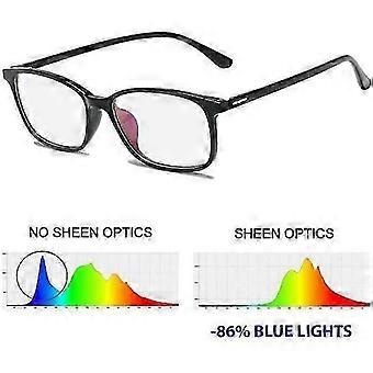 Óculos para jogos SHEEN TR90Óculos antirreflexo anti-cintilação com filtro de luz azul para PC
