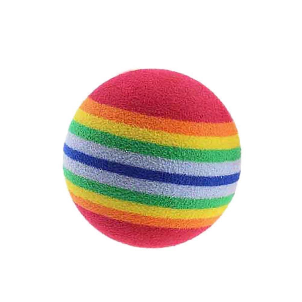 Practice Ball 8Pcs Vibrant Rainbow Design for Golf Practice