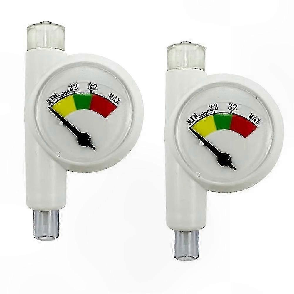 Tracheal Intubation Pressure Gauge with Saturation Detection, 2 Pack
