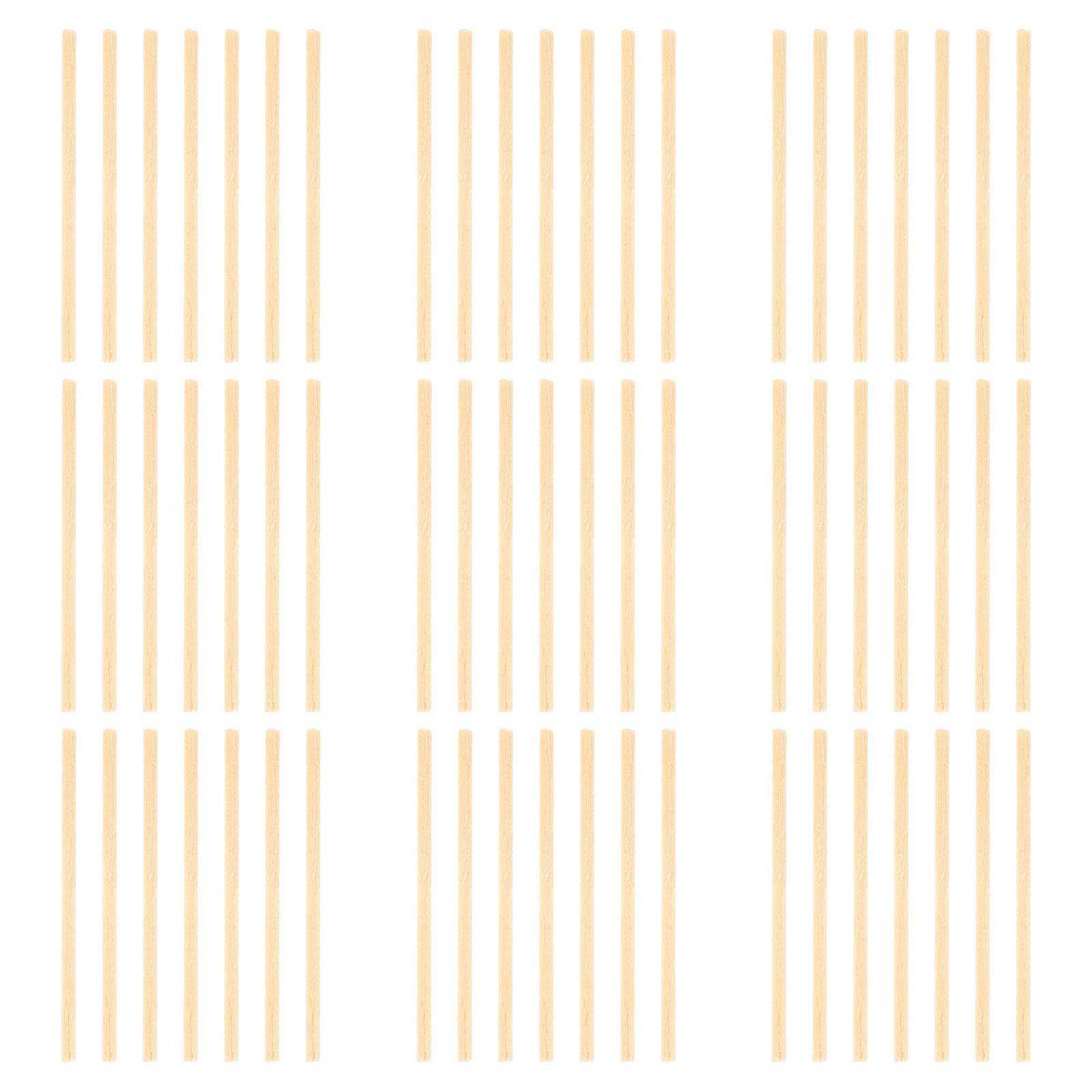 DIY Craft Stick Set for Kids Playing Beige Synthetic Material Perfect for School and Art Projects 100 Count