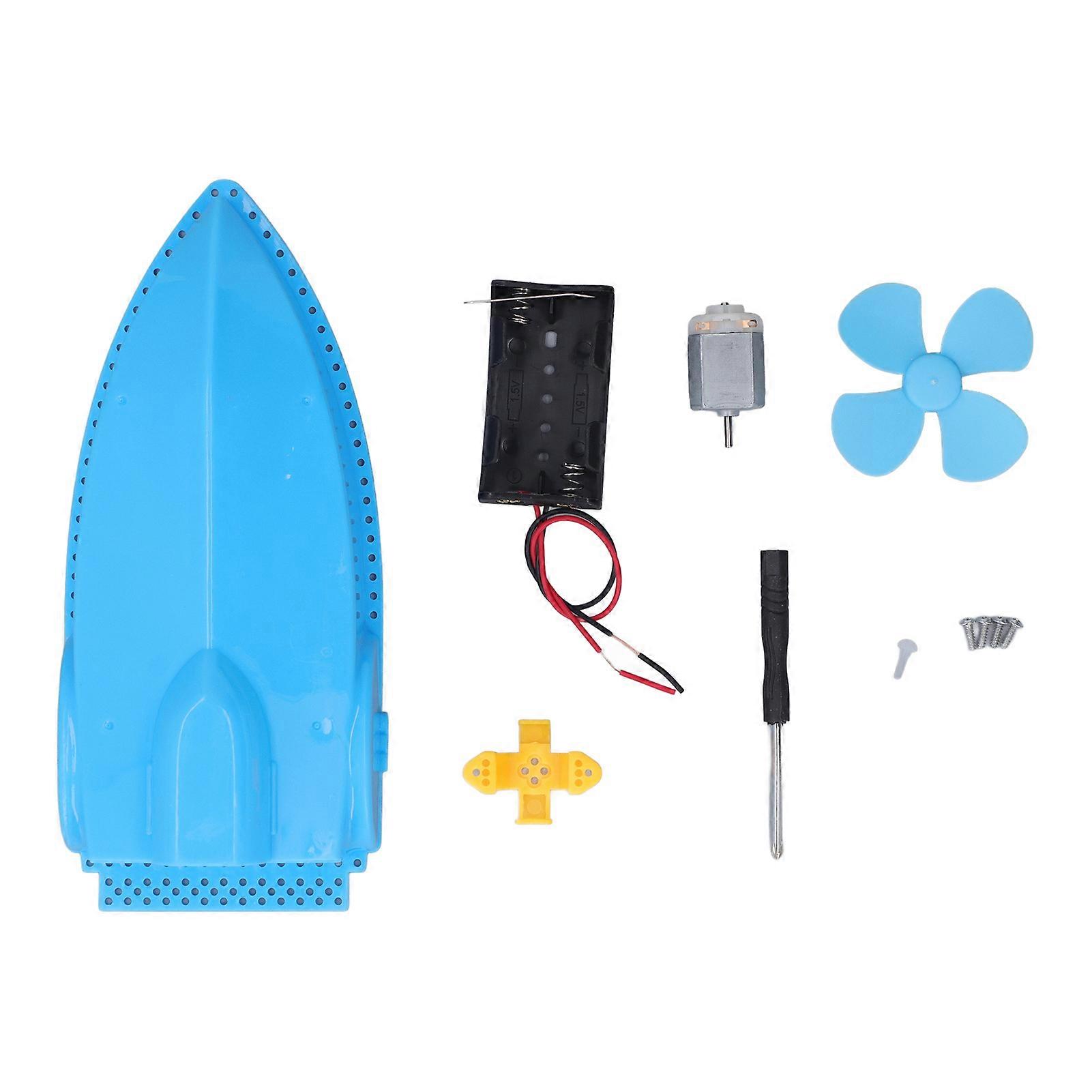 DIY Boat Toy Electric Motor Shaft Propeller Aerodynamic Boats for Kids School Science Project Aerodynamic Boat