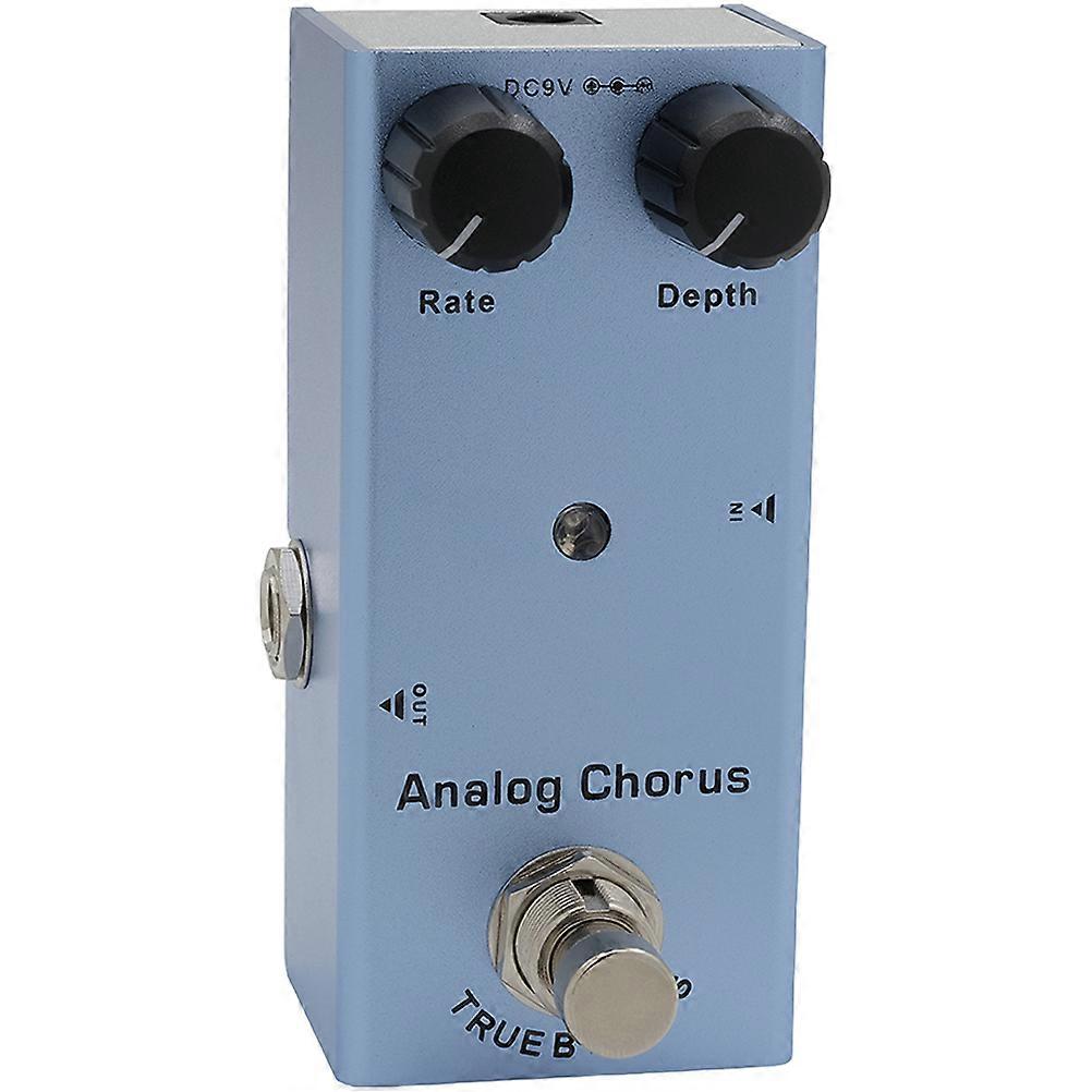 Single Type Guitar Effector For Guitarists Rectangular Design 11X5.5X6Cm Delay Effect