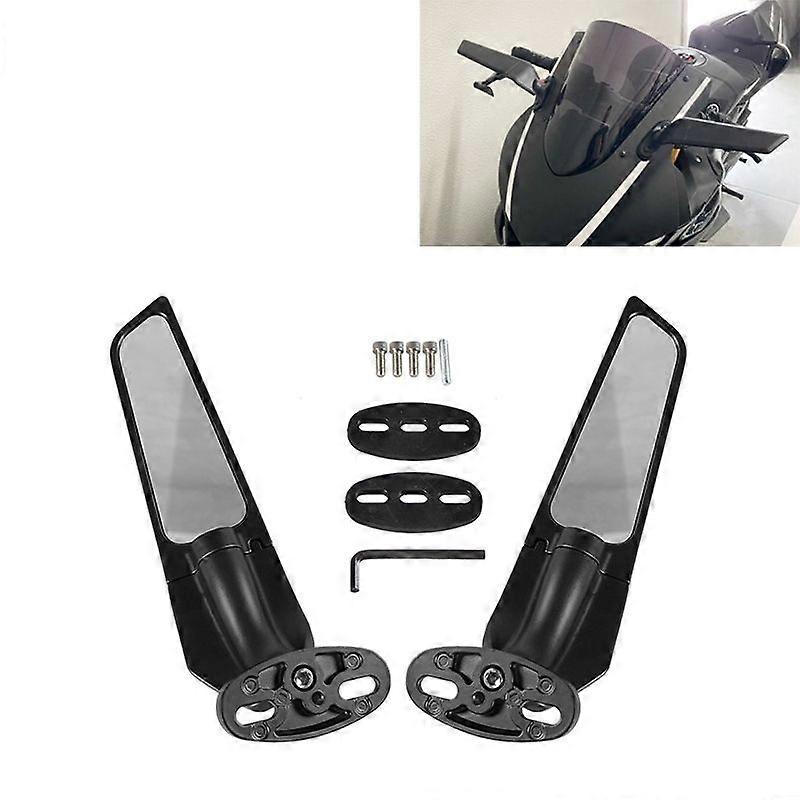 1 Pair Motorcycle Adjustable Rotating Rearview Mirror