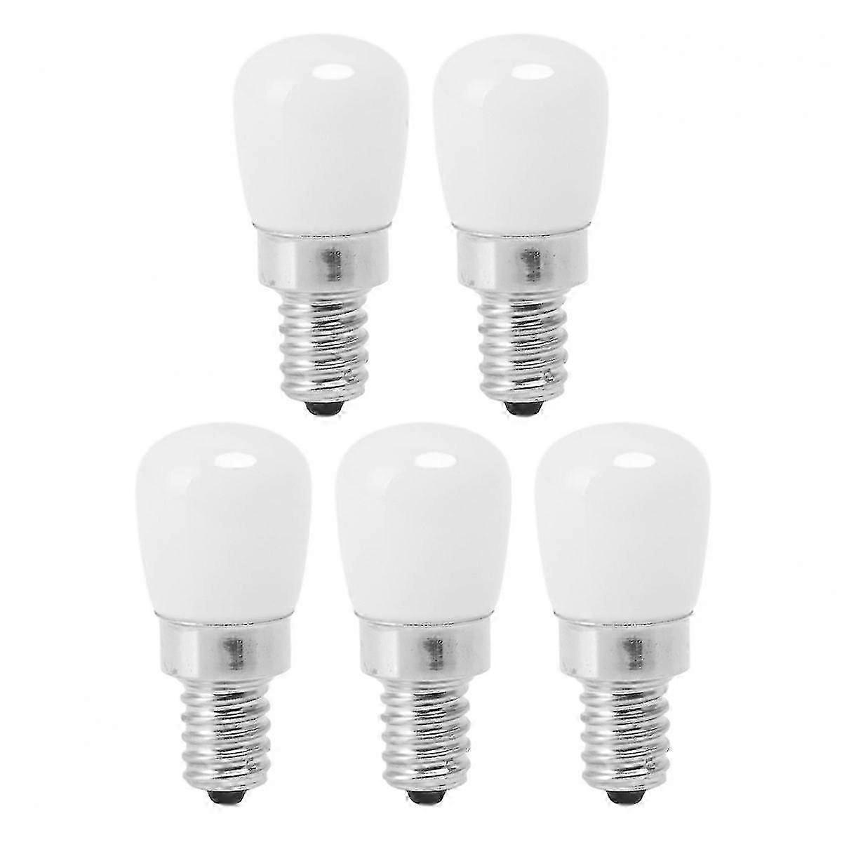 5Pcs LED Refrigerator Light Bulb Fridge Lamp E12 for Freezer Home Lighting