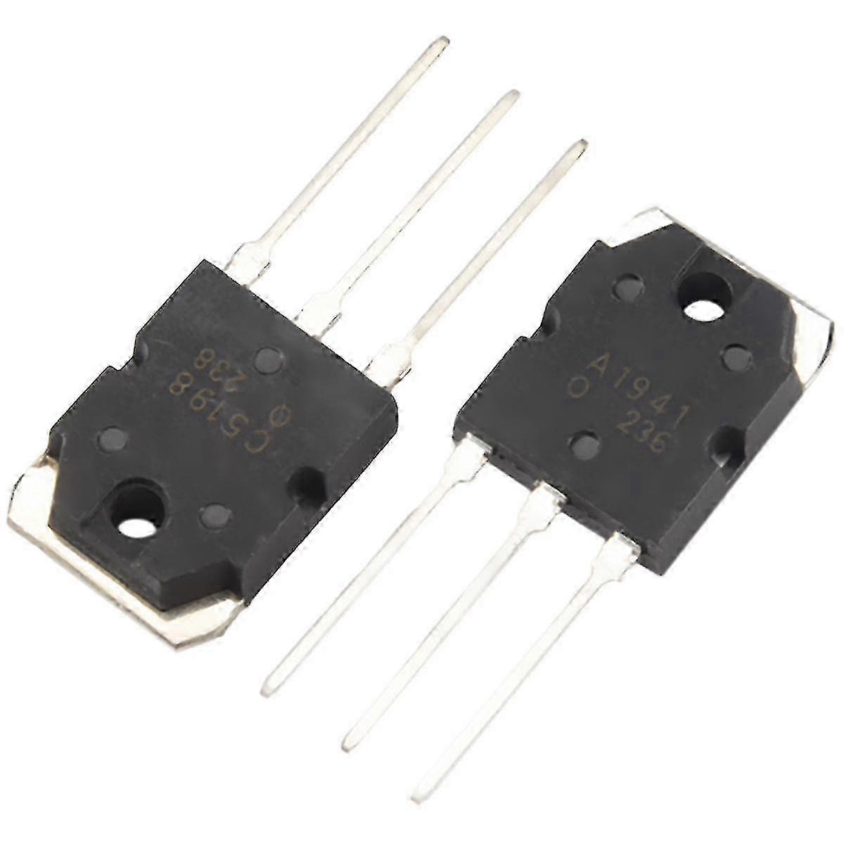 Pair A1941 + C5198 10A 200V Power Amplifier Silicon Transistor