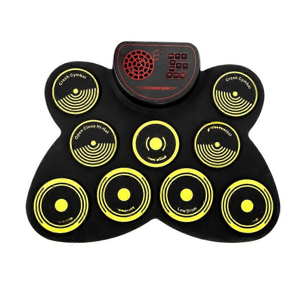 Colorful Electronic Drum with Speaker Built in Lithium Battery Musical