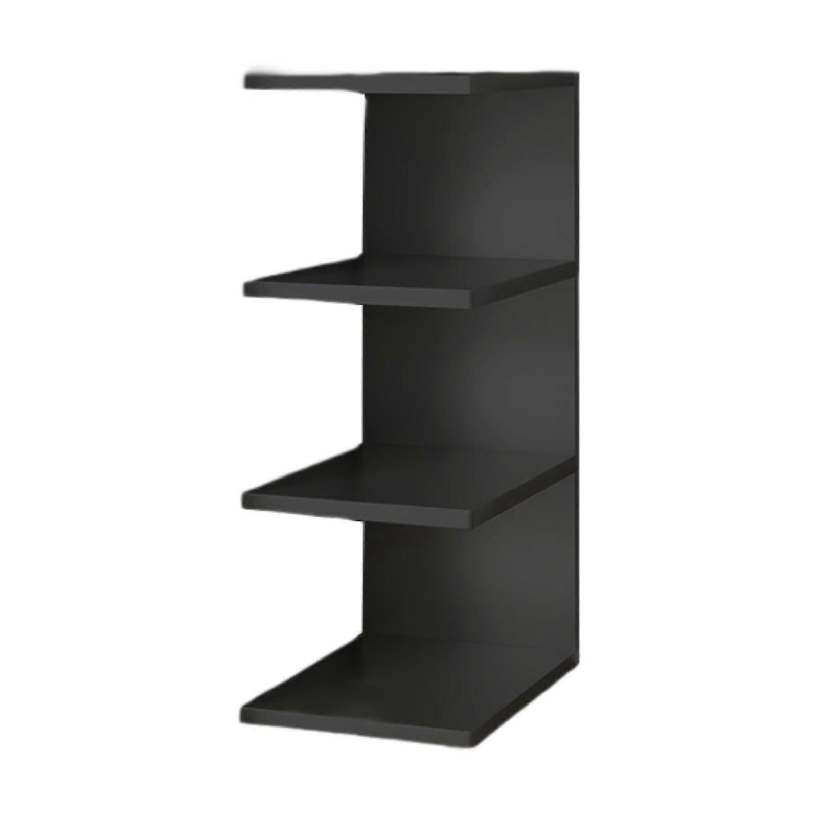 Desk Bookshelf Display Stand 3 Tier Space Saving Portable Vertical Compact