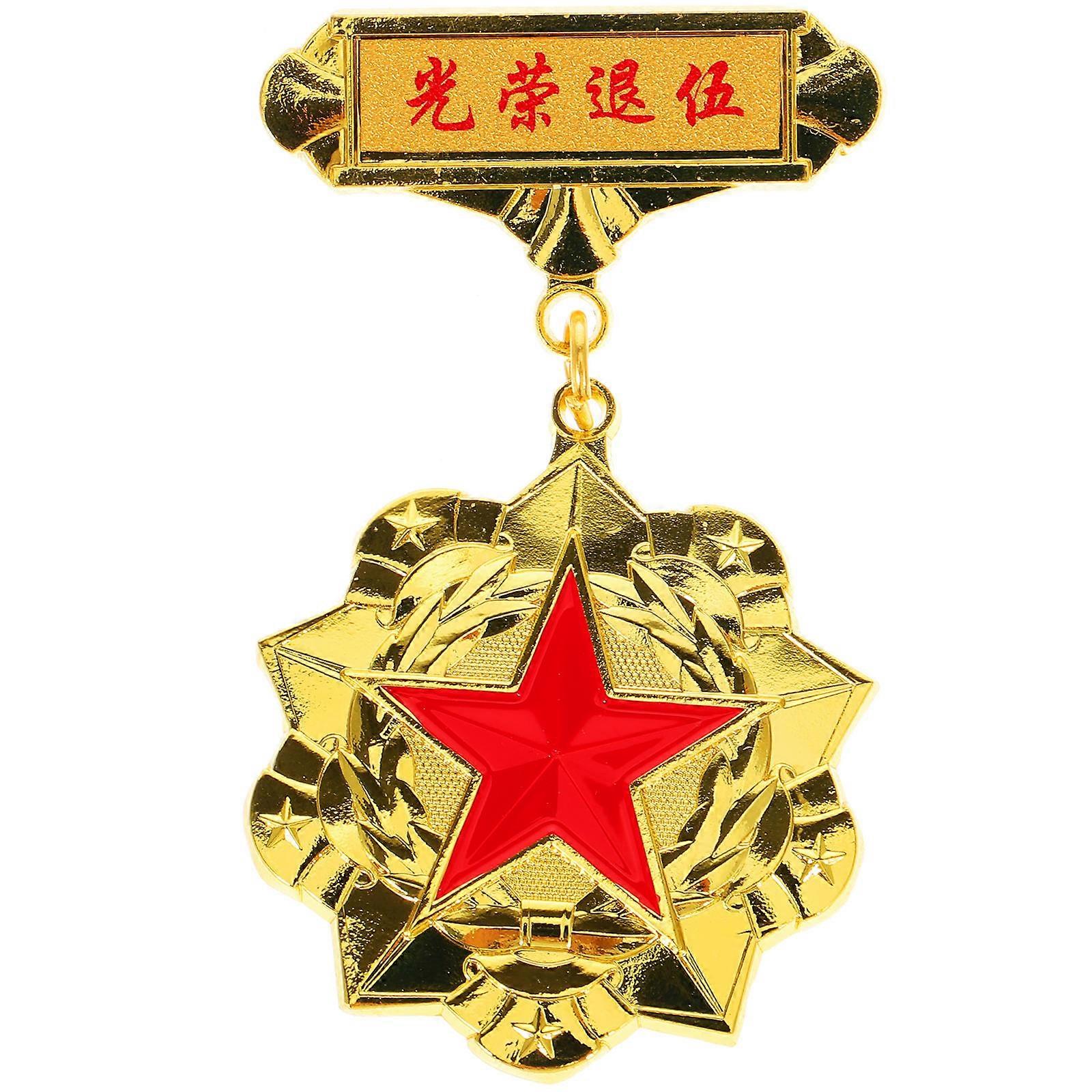 Καρφίτσα καρφίτσας καρφίτσας βραβείων στρατιωτών για τα παιχνίδια και τα συμβαλλόμενα μέρη ρεαλιστικό σχέδιο ιδανικό για ενήλικες και παιδιά 7.5x4.3cm ανταμοιβή 1Pack