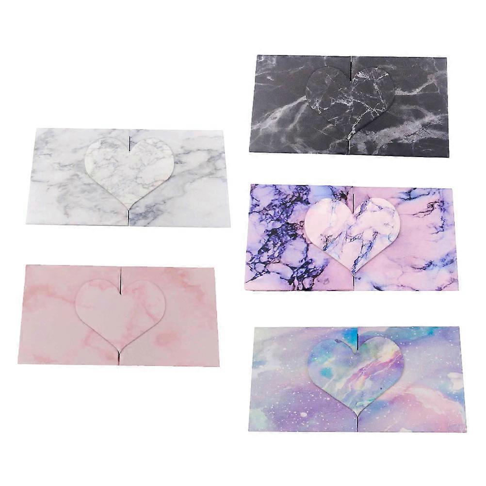 Eyelash Holder 5Pcs Assorted Color Portable Eyelash Packaging Boxes For Women Daily Use Chic Design Easy To Open
