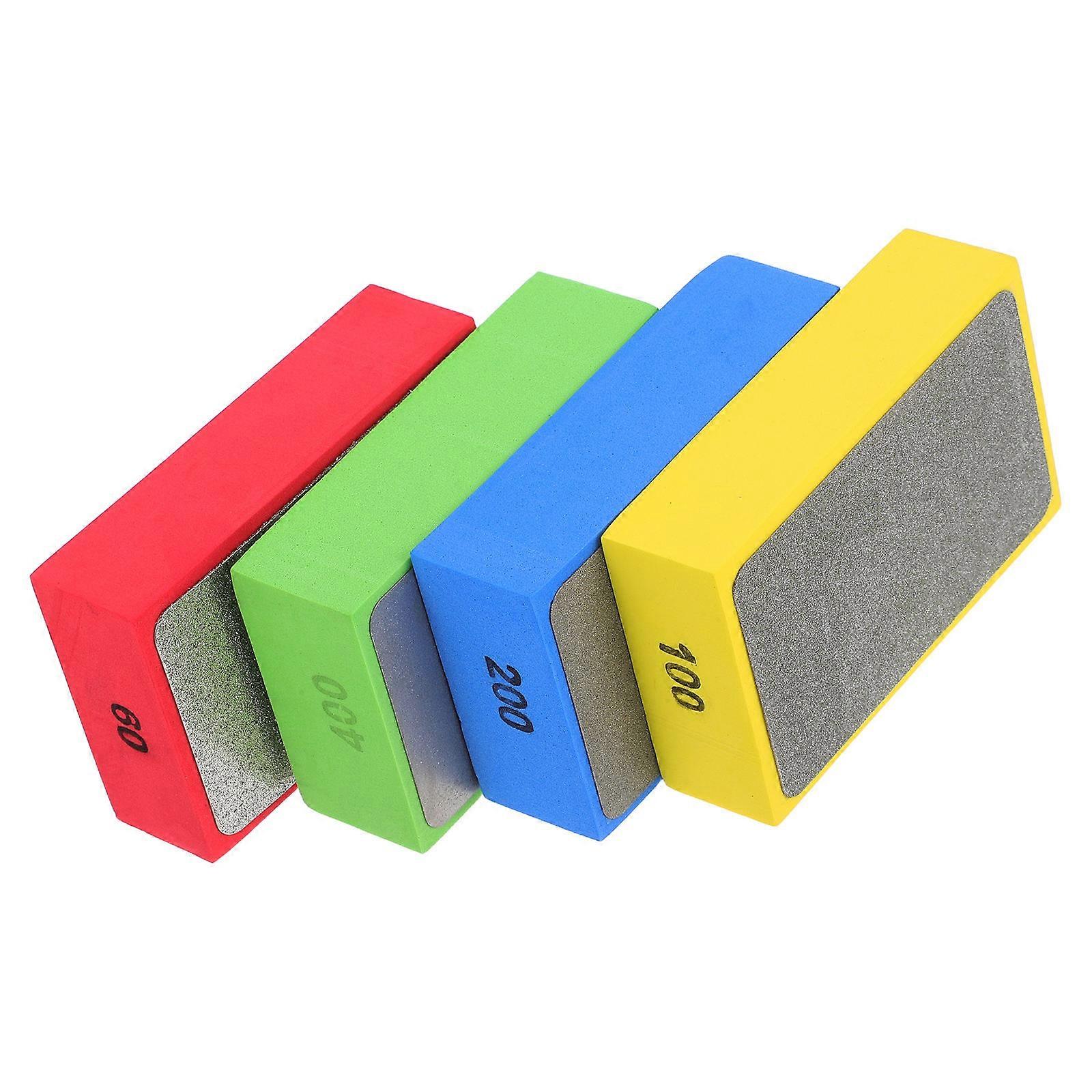 4pcs Ceramic Tile Sanding Blocks   Hand Polishing Pads for Efficient Trimming, Grinding, and Polishing to Enhance Tile Finish and Work Productivity
