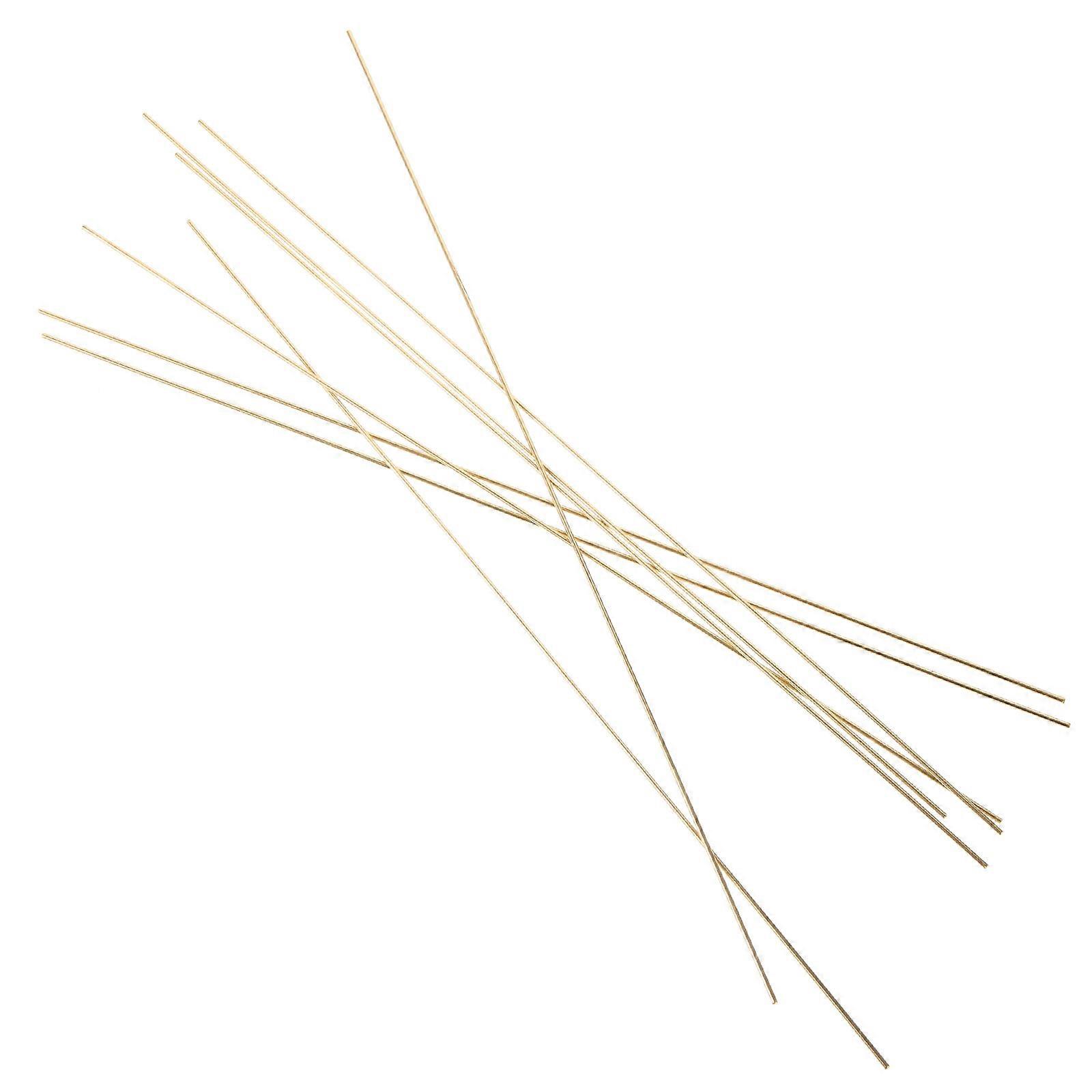 Golden Copper Construction Stick for Glasses 7pcs Model Building Tools