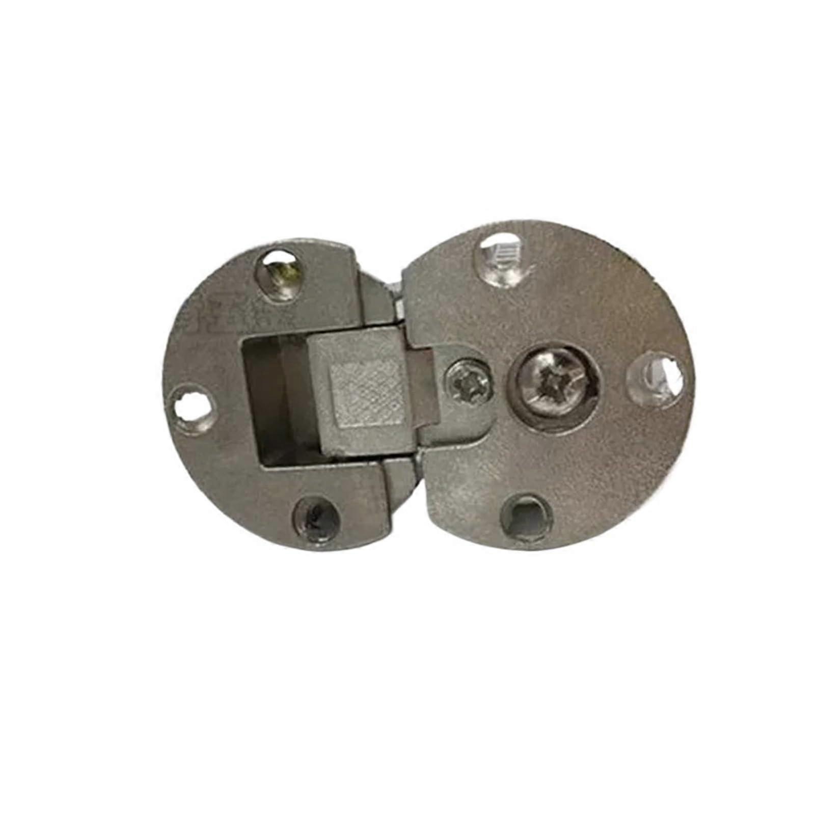 Double Cup Half Circle BC Type G Shaped Hinge For Cabinet Doors 8 Degree Top And Bottom Hidden Flat Foldable