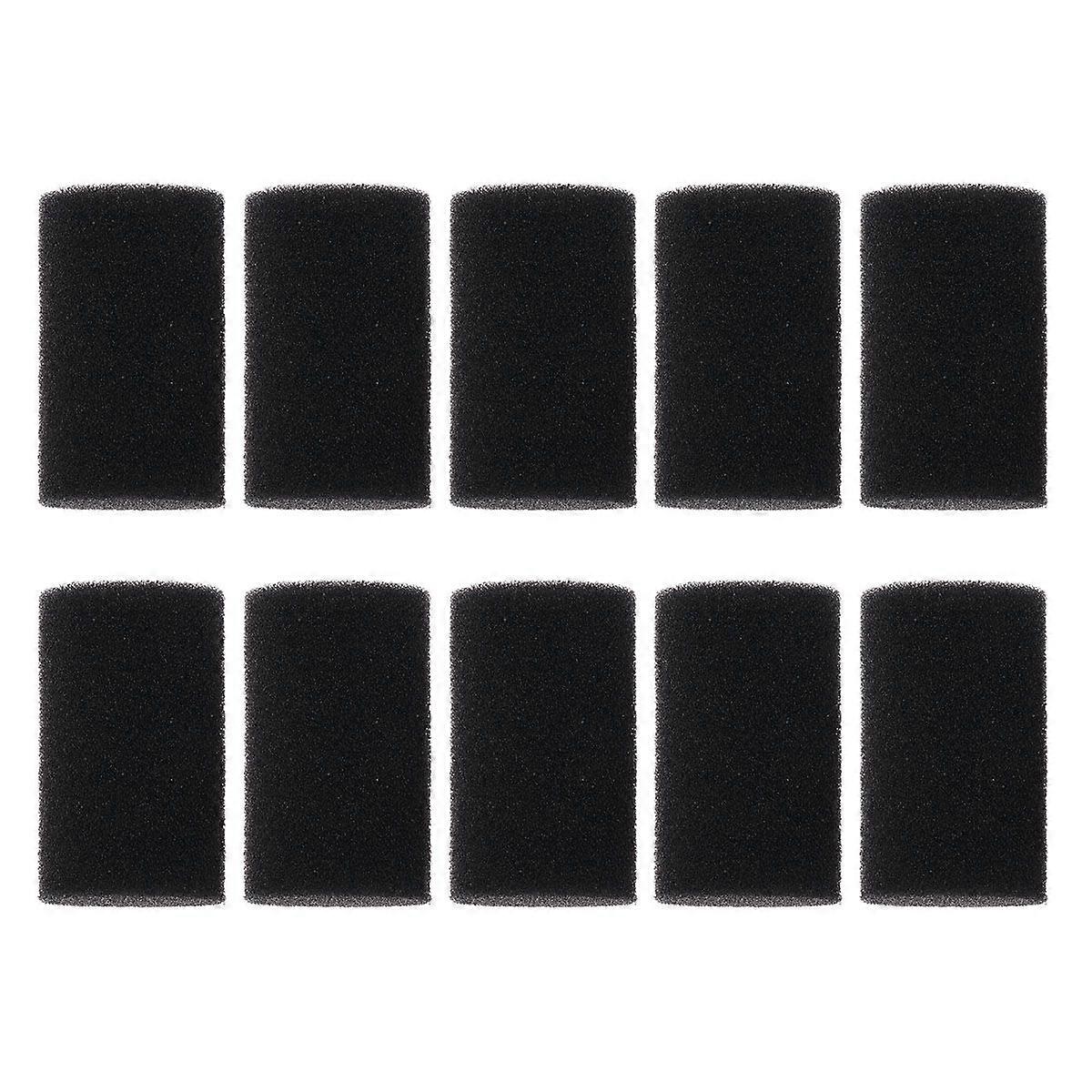 10pcs Portable Fish Tank Pre-Filter Sponge Roll Cartridge Replacement Filters for Aquarium