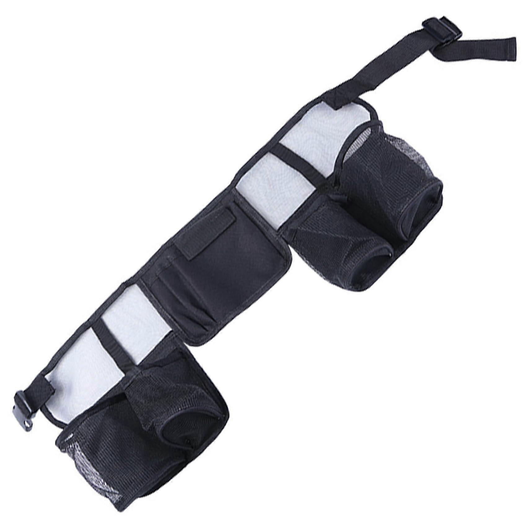 Window Cleaning Belt - Adjustable Waterproof Tool Bag with 4 Pockets, Lightweight Garden Tool Storage, Multipurpose Home Use