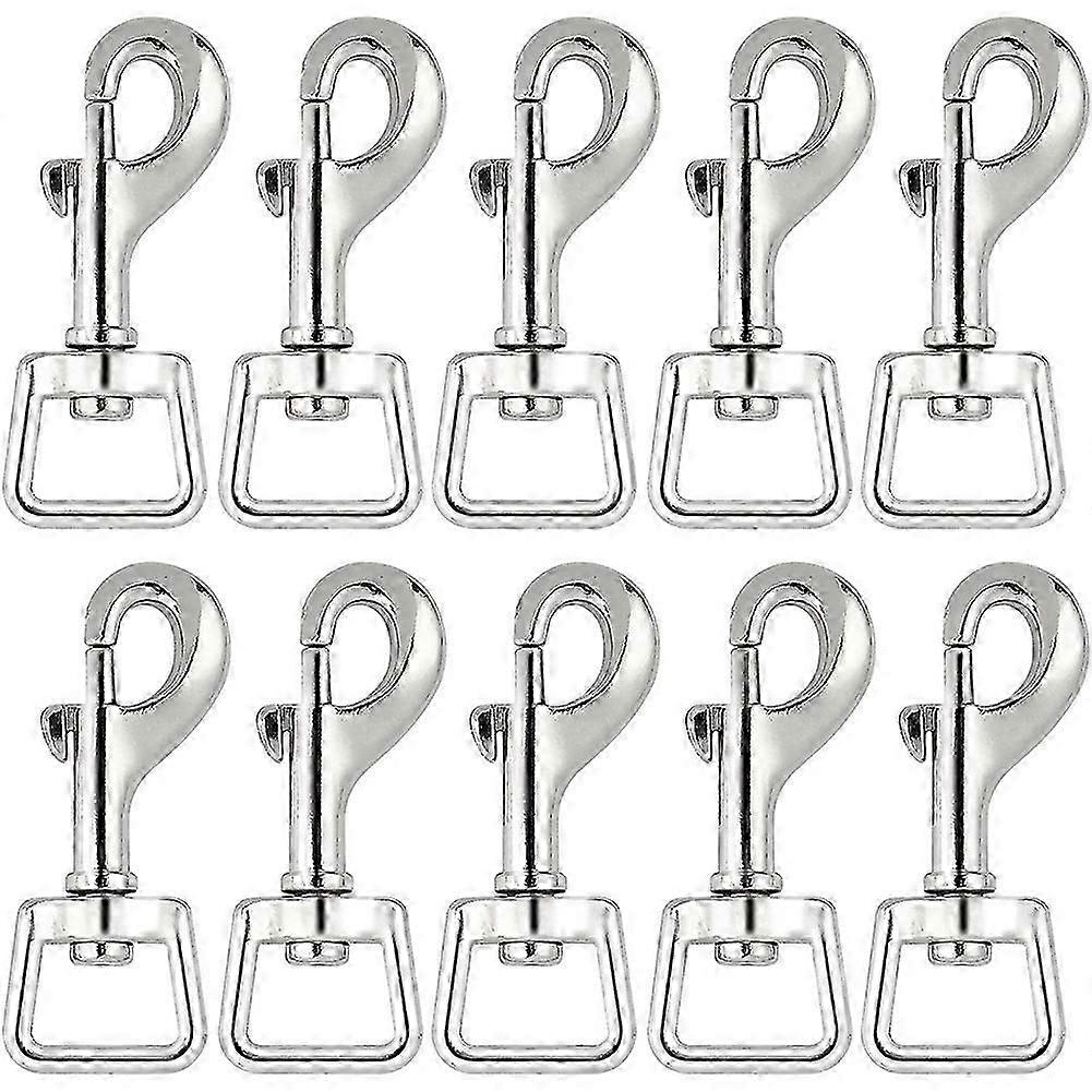 20Pc Snap Hooks for Dog Leash Collar Linking, Heavy Duty Swivel Clasp Eye Bolt Buckle Trigger Clip f