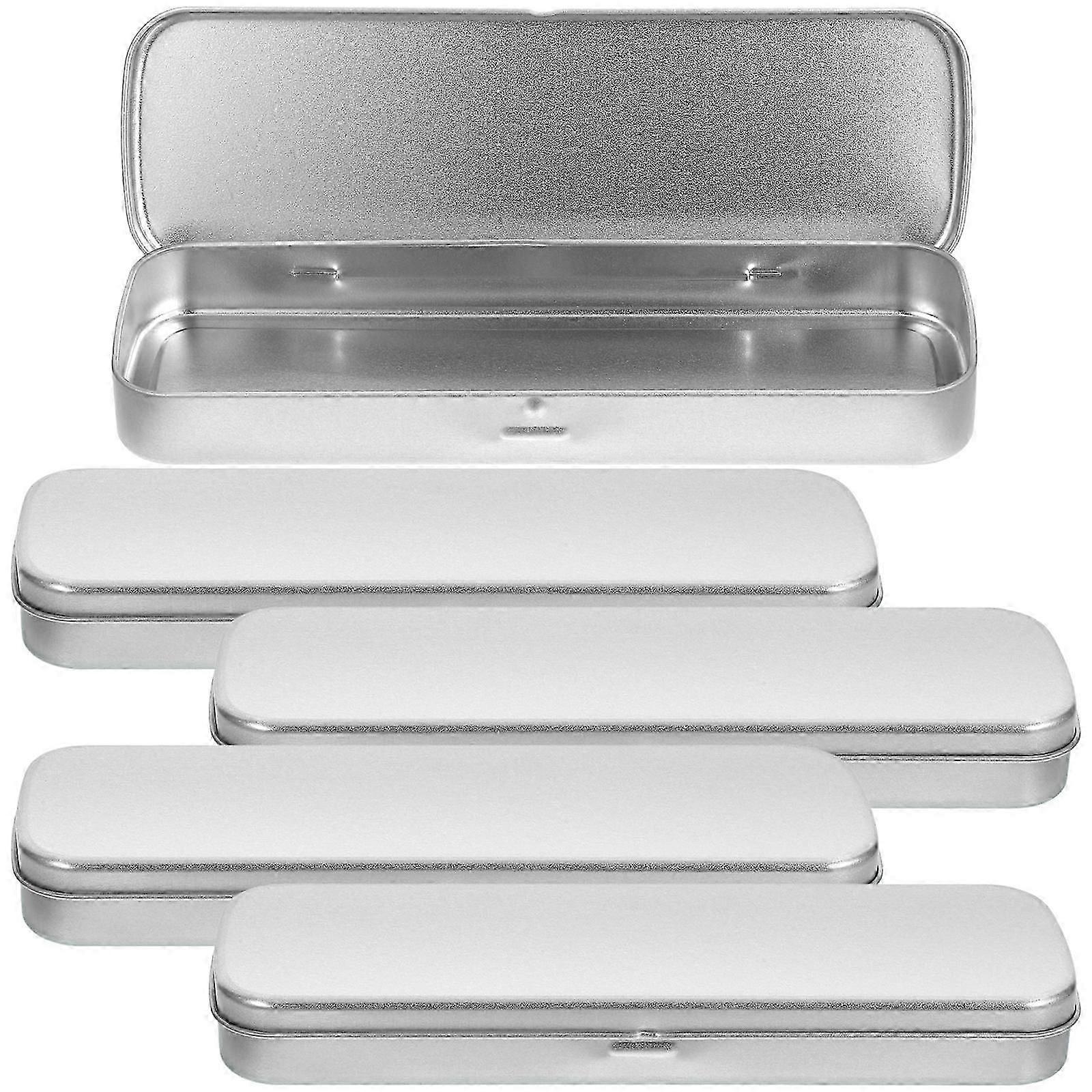 Metal Pencil Case, Perfect Rectangular Container for Study Materials