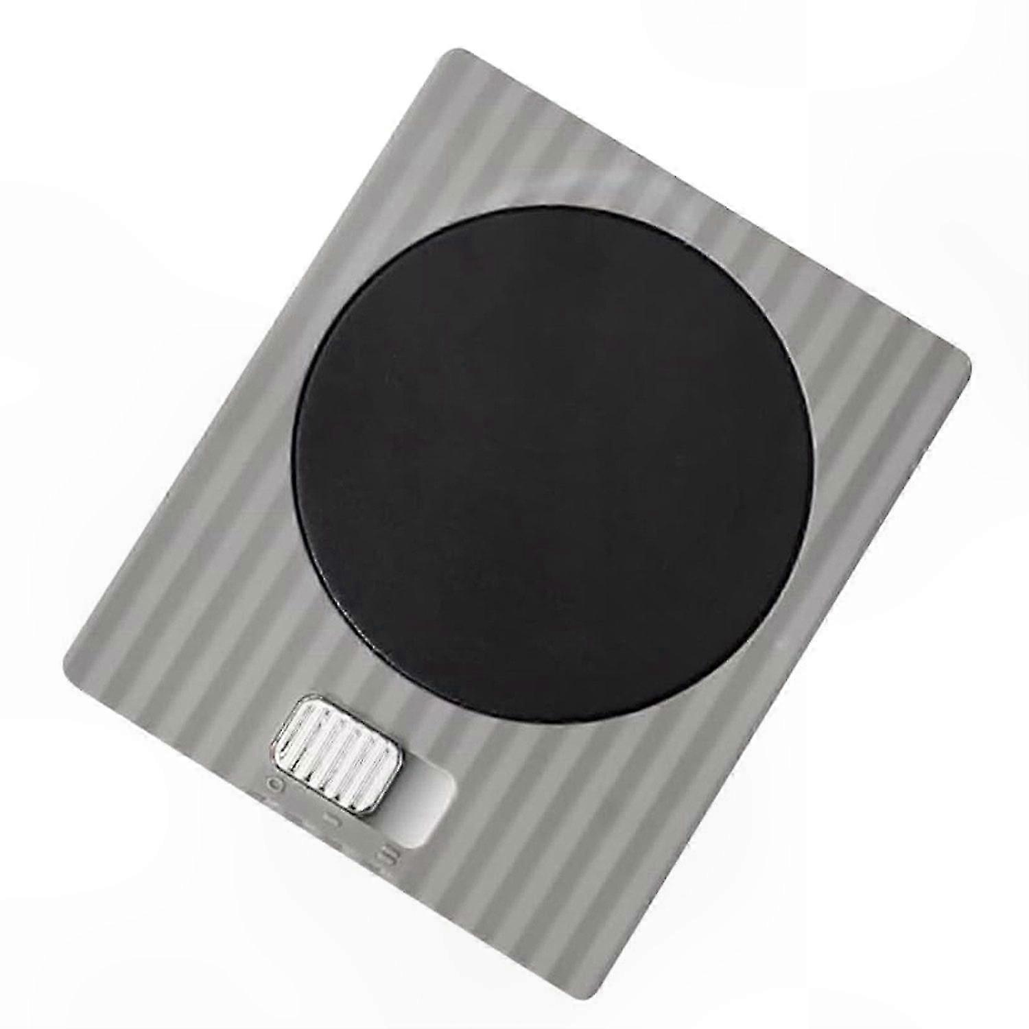 Electric Coffee Mug Warmer with Modern Design and Enhanced Functionality in Gray