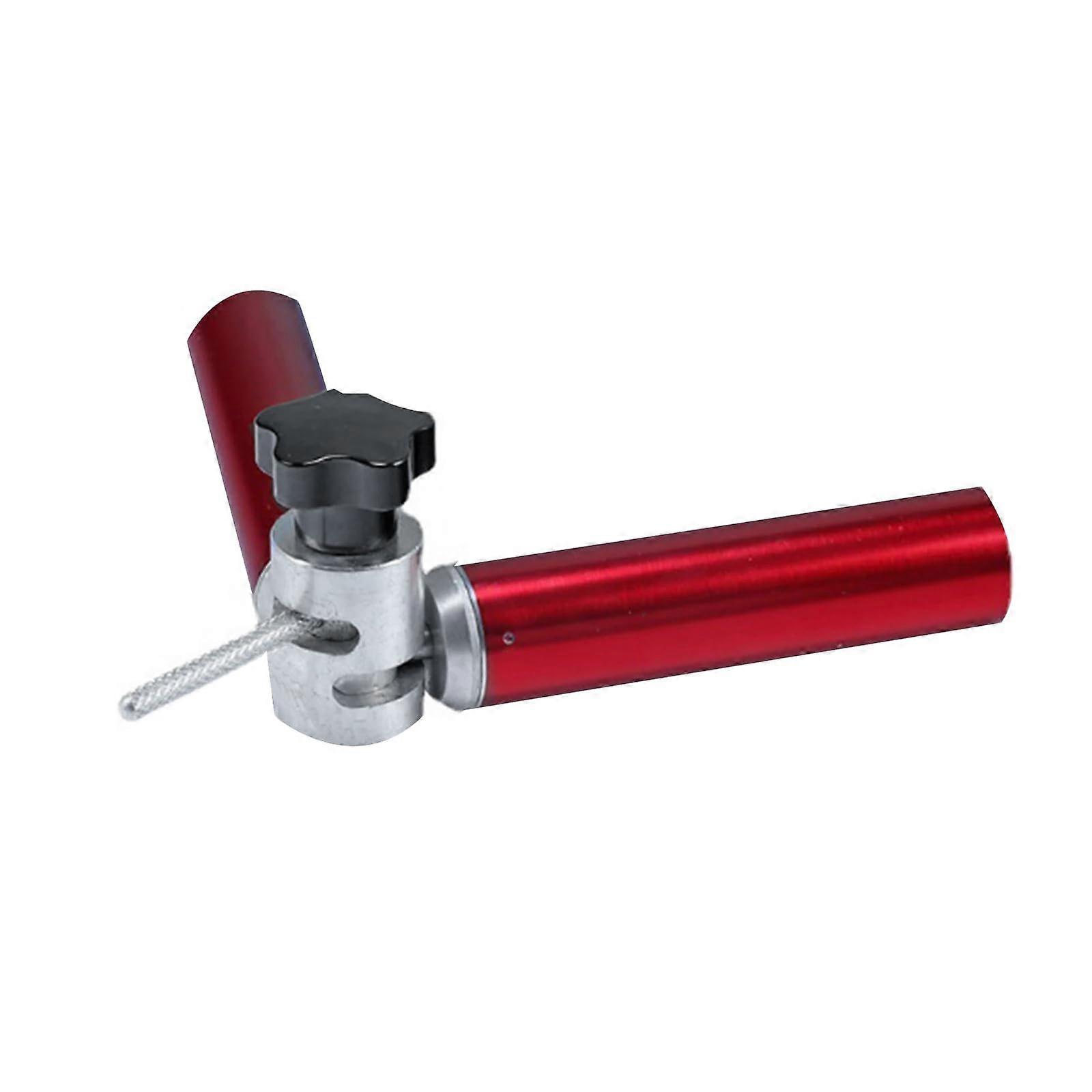 Y-Zelt T-Verbinder Rohr Zubehör für Vordach Reparatur, Einzelzelt, Rot, 32mm, Durable Material