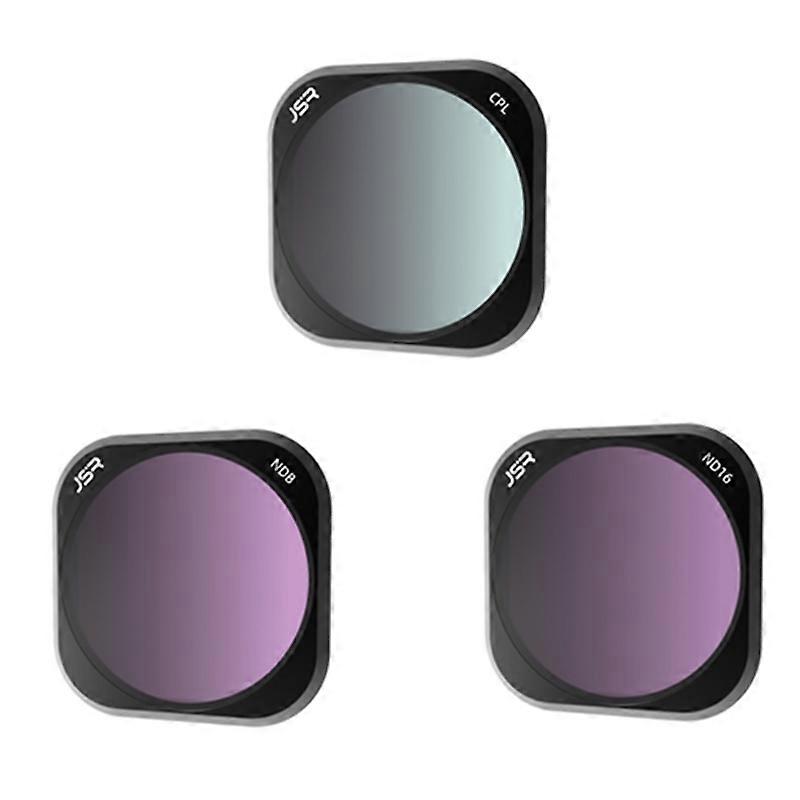 Lens Filter For DJI Action4 3 in 1 CPL ND8 ND16