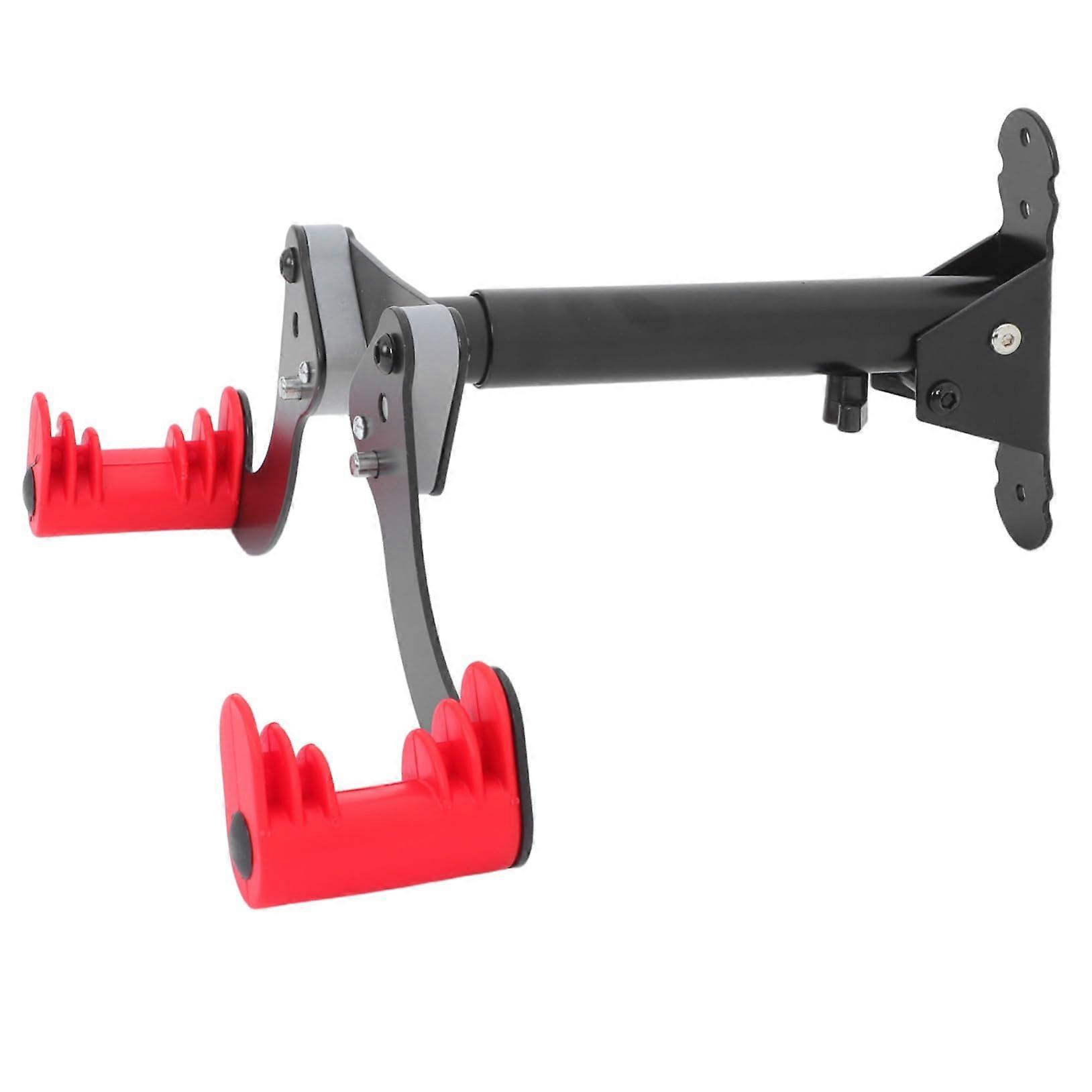Adjustable Stable Bike Stand for SpaceSaving Vertical Storage of Mountain and Road Bikes at Home and in the Garage
