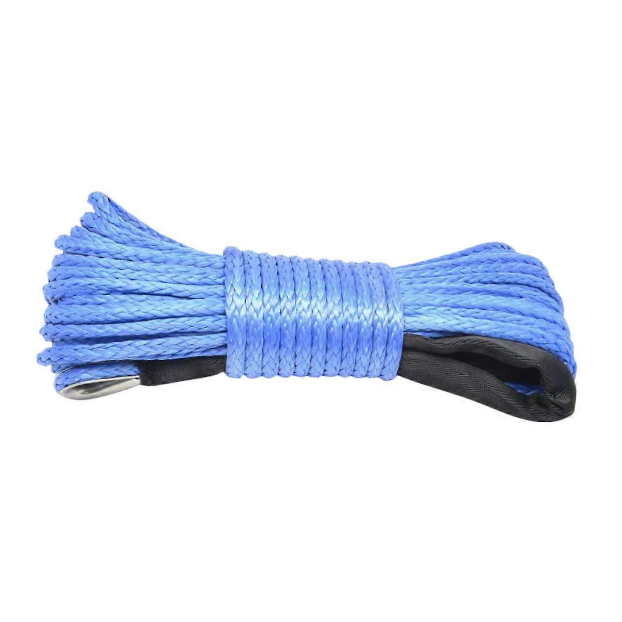 Racing Nylon Tow Rope with Heavy-Duty Metal Hook for Car Trailers, Emergency Vehicle Recovery, and Breakdown Assistance