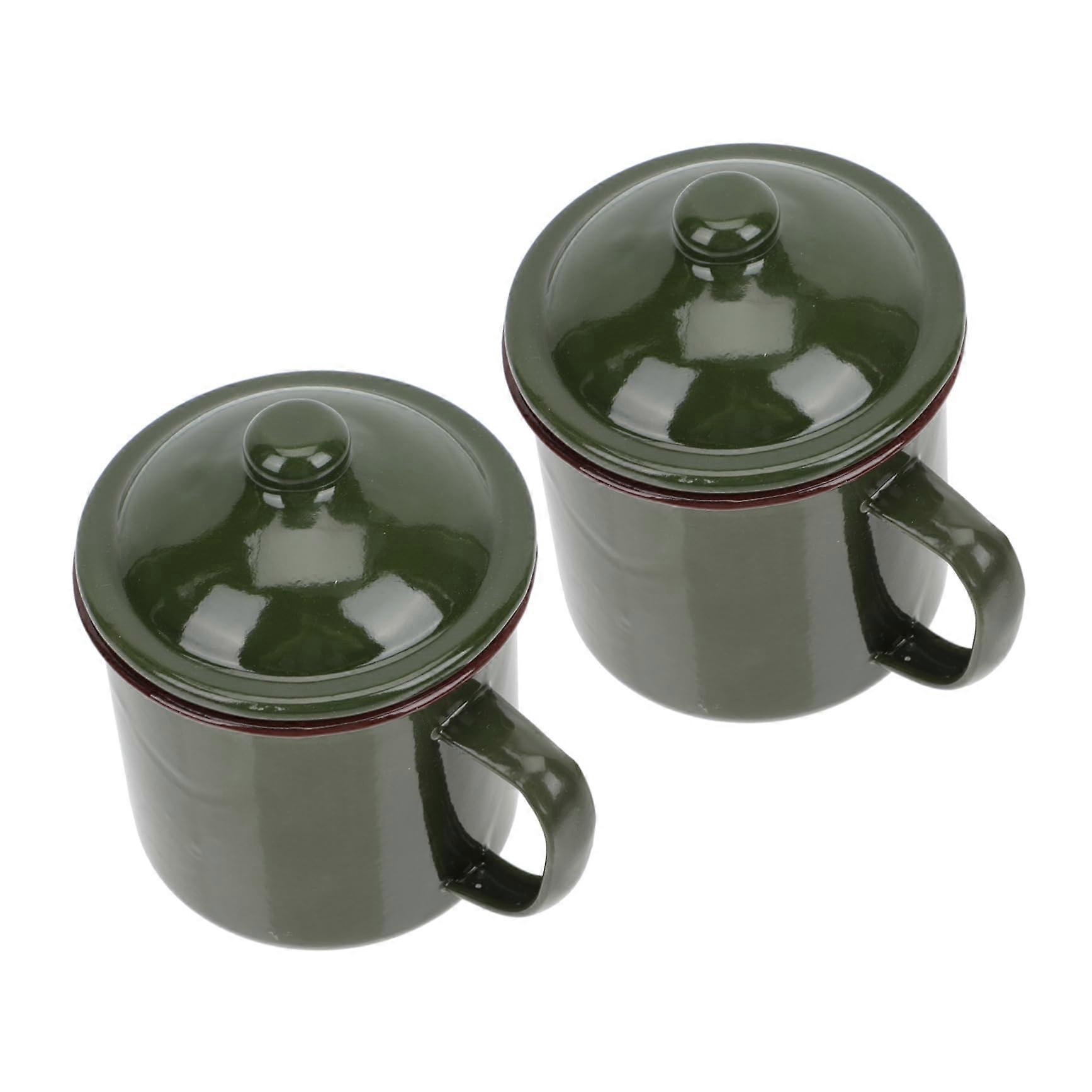 Drinking Cups Lid 2 Pack Tea Mugs Heatproof For Tea Coffee Hot Beverages