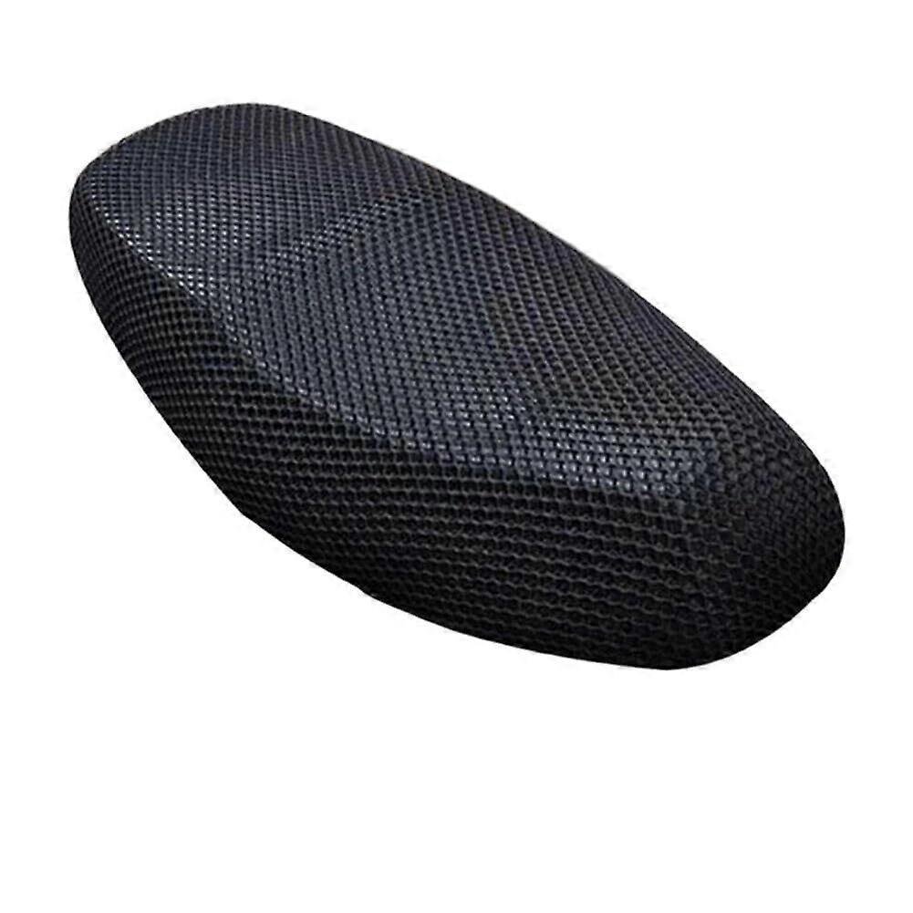 Motorcycle dust cover cushion antislip breathable seat cover pad mesh net