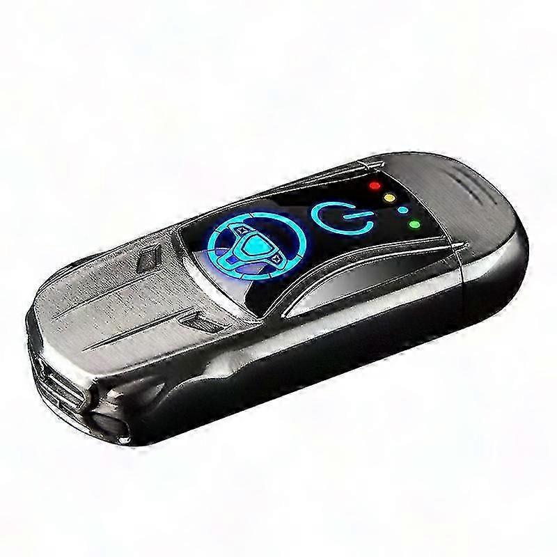 Double Arc Electric Lighter Usb Rechargeable Lighter With Fingerprint Sensor Sport Car Shape