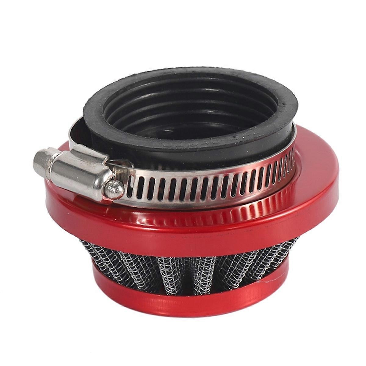44mm Motorcycle Air Filter for 47/49cc Pocket Bike MINI Dirt Bike Carburetor Cleaner Red