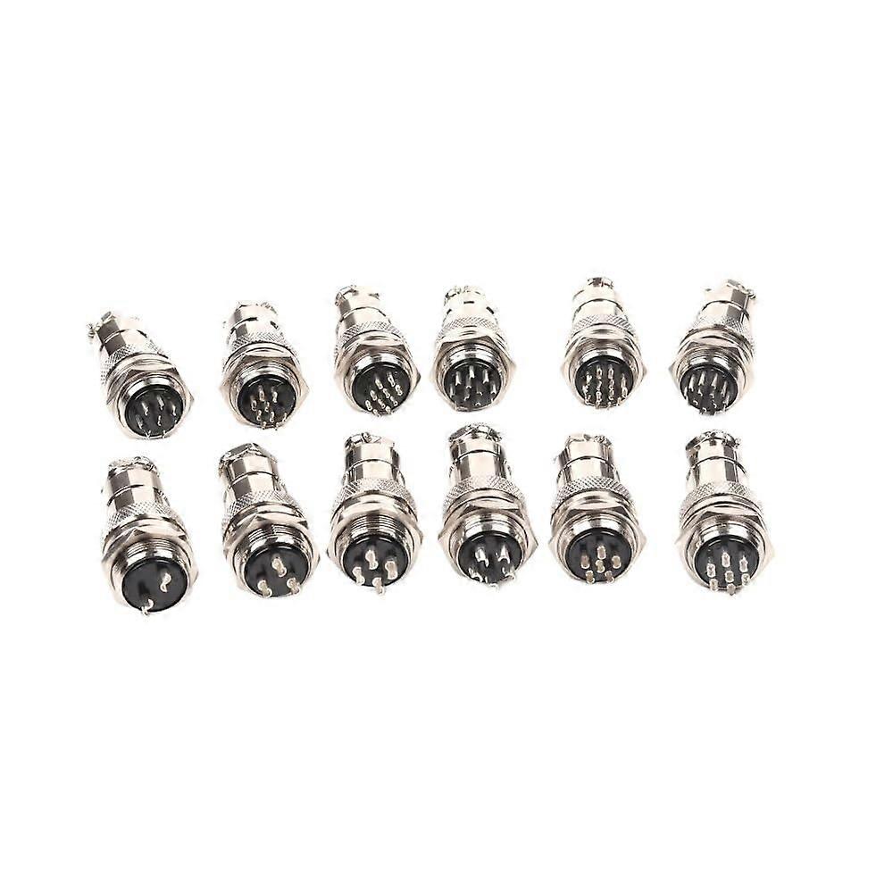 GX20 Connector Diam 20 mm GX20 Circular Quick Connector 2Pin 3/4/5/6/7/8/9/10/12/14/15pin Wire Connectors (GX203L) Standard Size GX203L