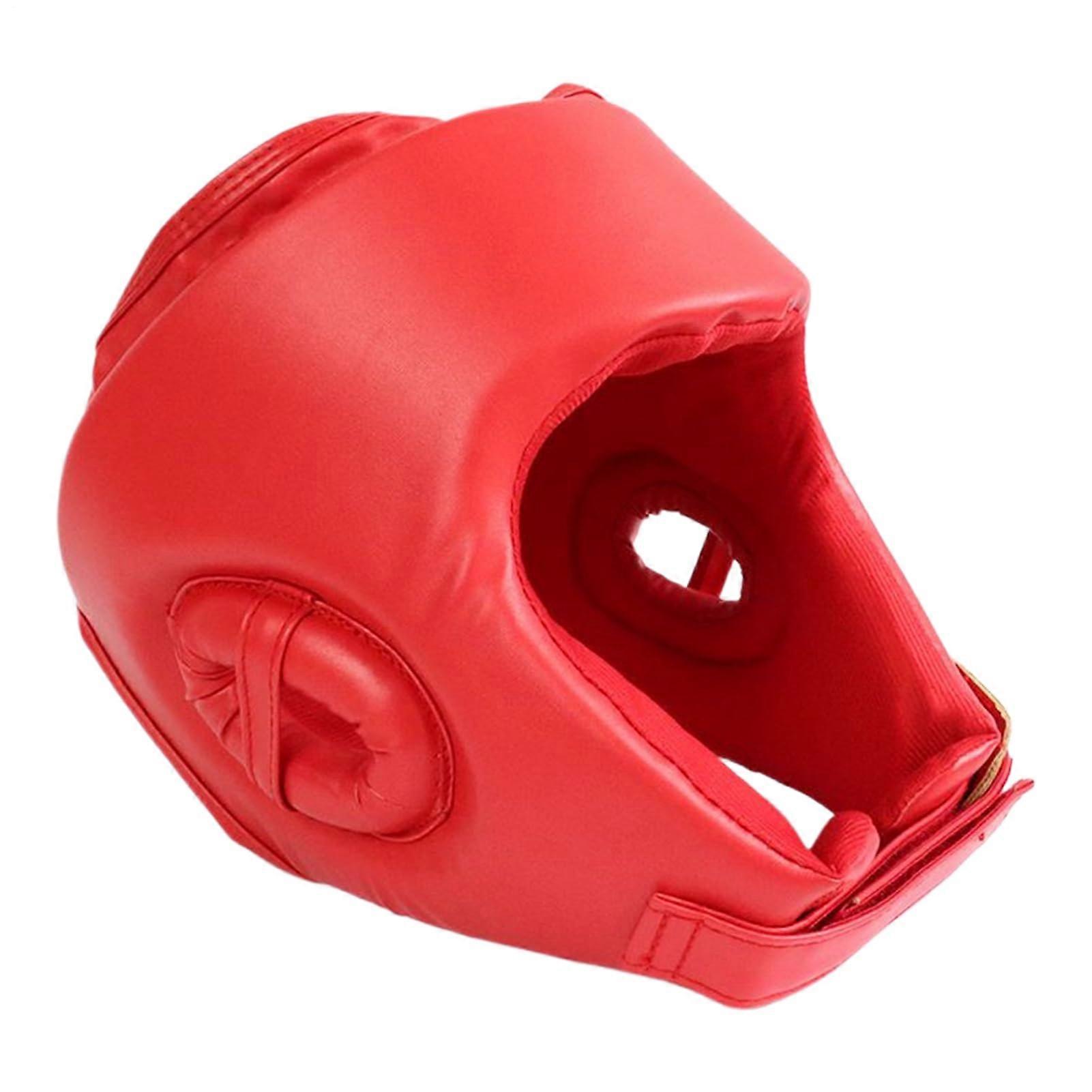 Wrestling Helmet, Sparring Headgear Ventilated Training Equipment, Adjustable Boxing Gear