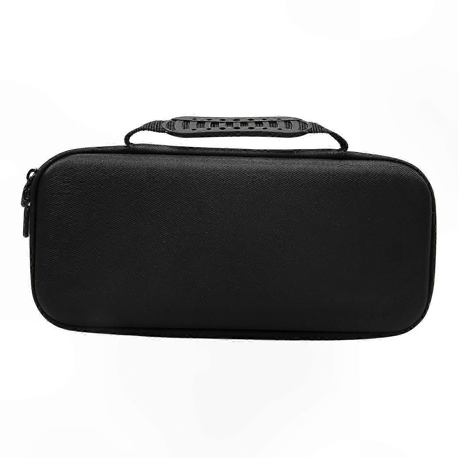 Portable Gaming Console Case with Hard Shell, Storage Slot, Stand, and Handle for Travel Protection
