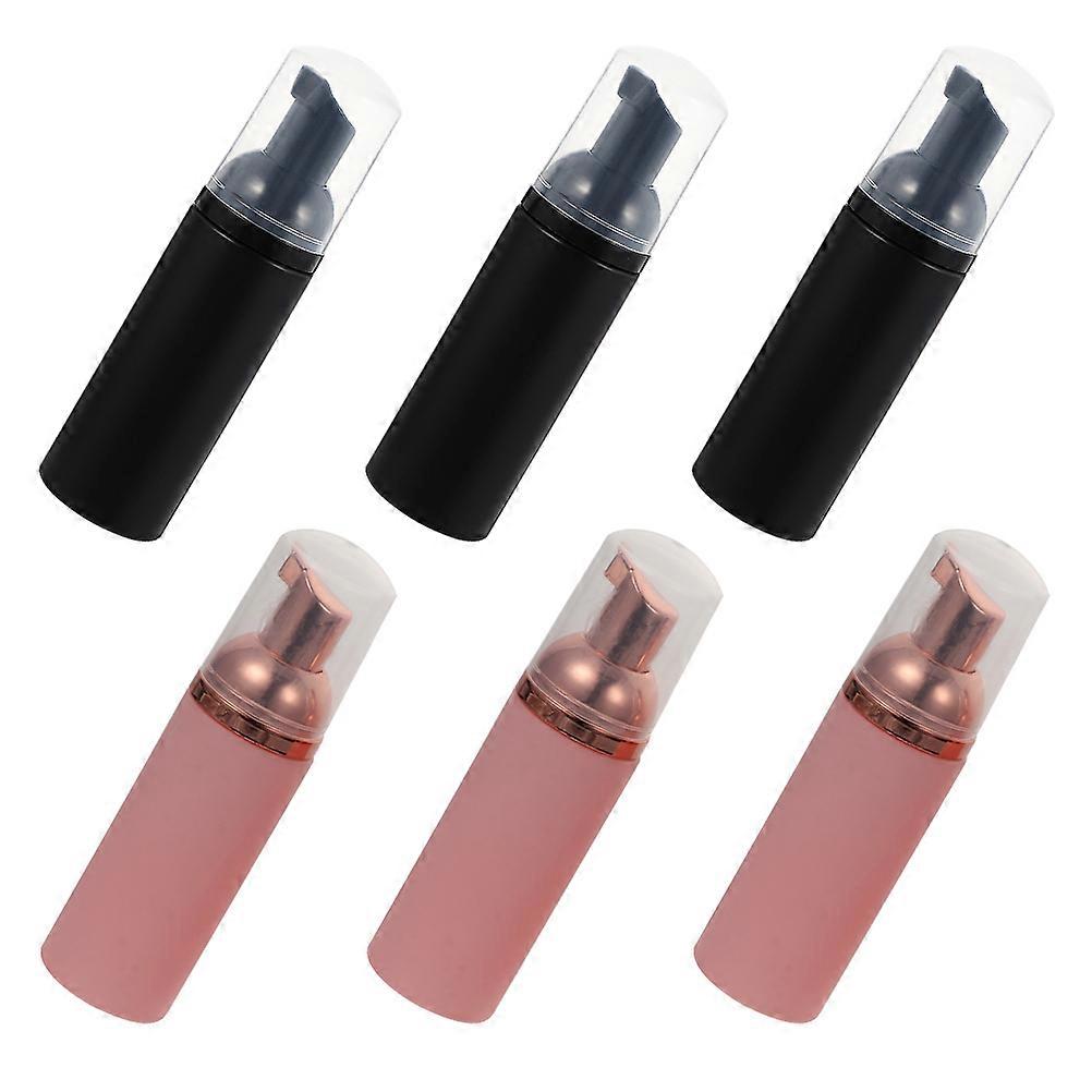 Shampoo Pump Bottle Travel Size for Friends Who Like to Travel Made of Plastic Assorted Color Portable 6Pcs