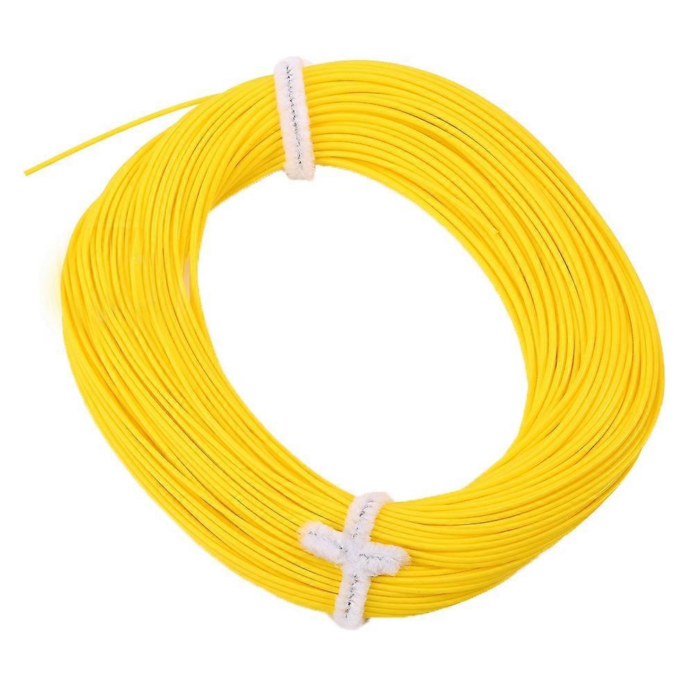 100ft Yellow WF5F Weight Forward Fly Fishing Floating Running Line