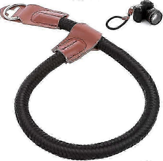 Adjustable Nylon Camera Wrist Strap with Quick Release - Secure Hand Strap for DSLR & Mirrorless Cameras