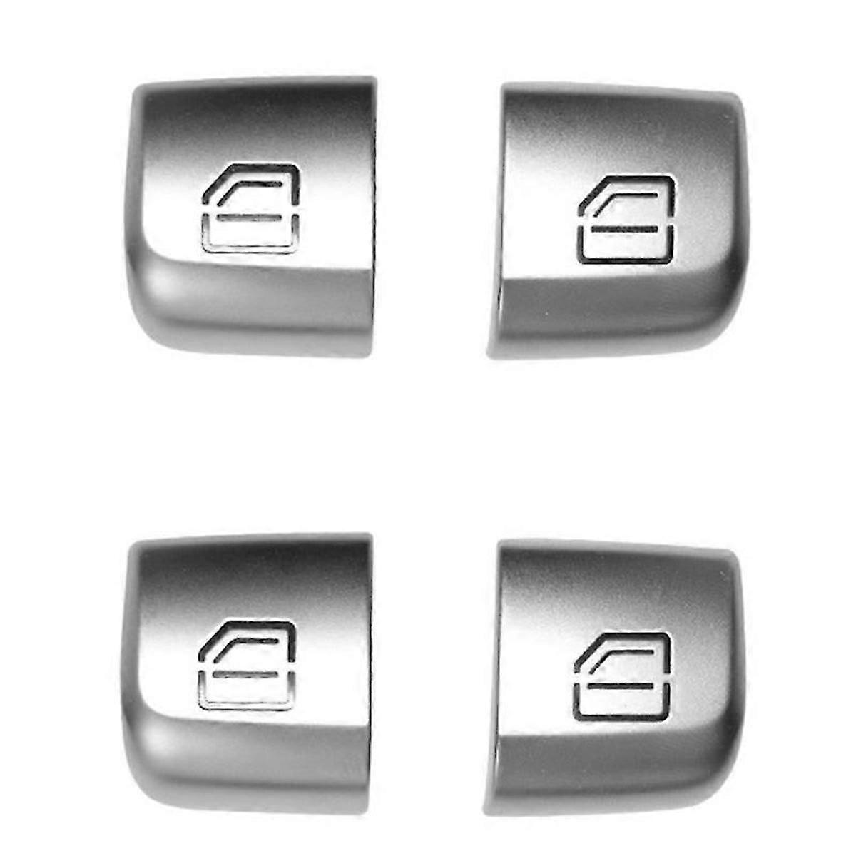 4PCS Door Window Glass Control Switch Button compatible with - C Class W205 GLC W253