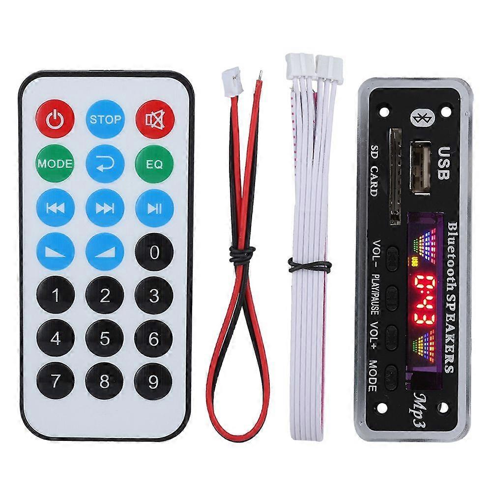 SDM01Bt  U-DX  Bluetooth 5.0 4 Colors Screen MP3 FM APE FLAC Decode Board Module (Black)