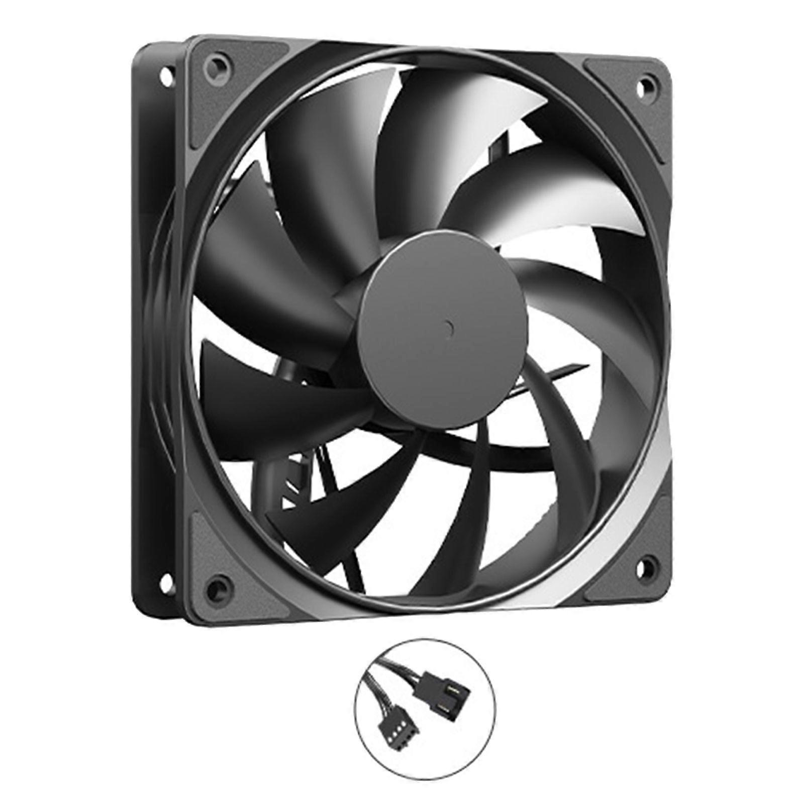 120mm 4Pin 1200RPM Computer Fan Heat Dissipation For Networking Equipment & Electronics Component Cooling Accessories Multicolor