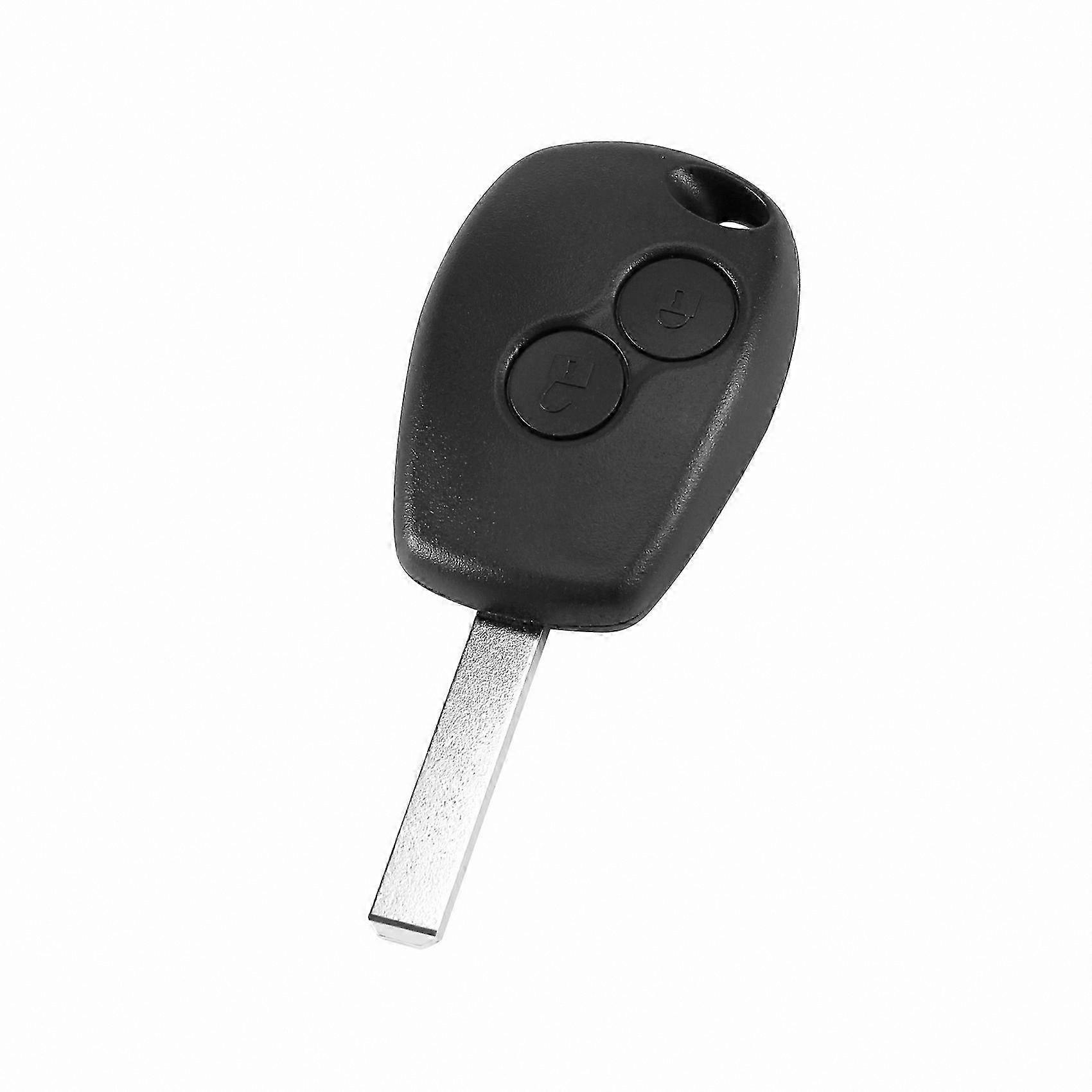 2-Button Key Shell for Remote Car Entry System-Compatible with Twingo 3 Models