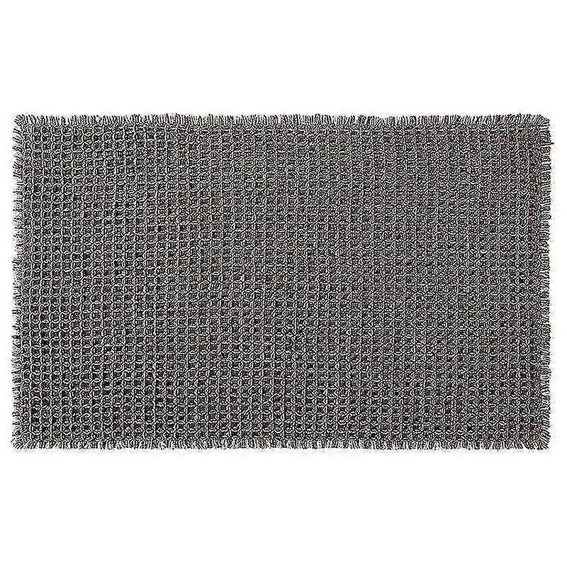 Bath Mat Non Slip Absorbent Shower Bathroom Rug Carpet Solid Color Waffle No132221