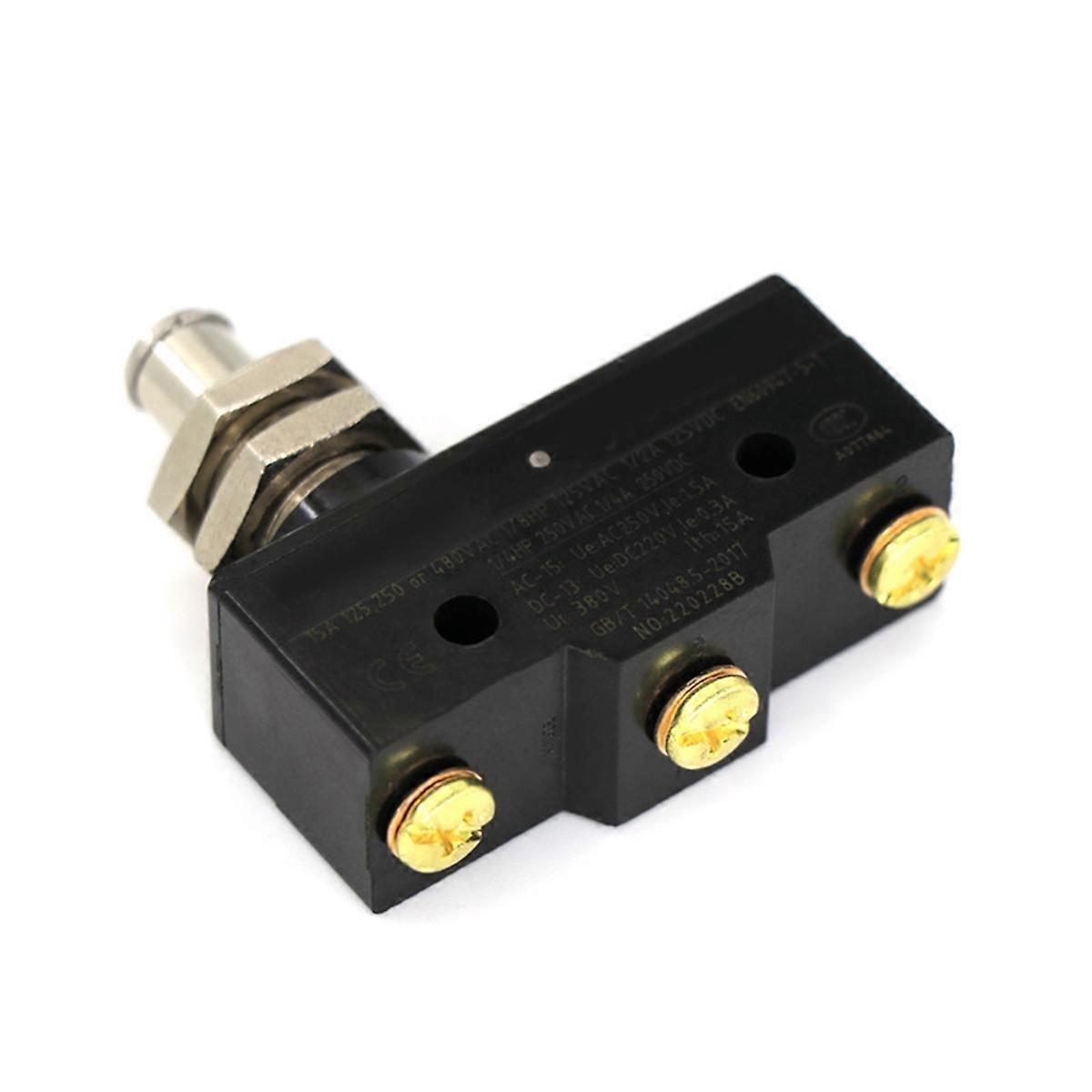 Golf Cart Brake Pedal Micro-Switch 3-Terminal Plunger-Style for Club Car & , 1011439,13141G1