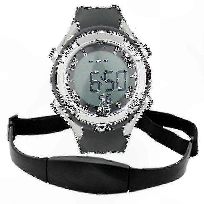 Digital Heart Rate Monitor Watch with Water-Resistant Design and Cardio Sensor for Running, Cycling, and Fitness Training