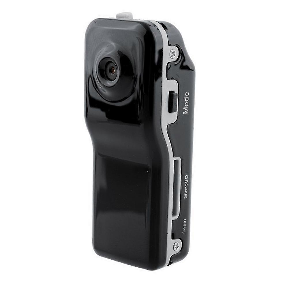 Portable Black MD80 Mini Camera Designed For Outdoor Sports And Traveling Driving 8.5 X 5 X 1.3 Cm Monitoring Function 1Pcs