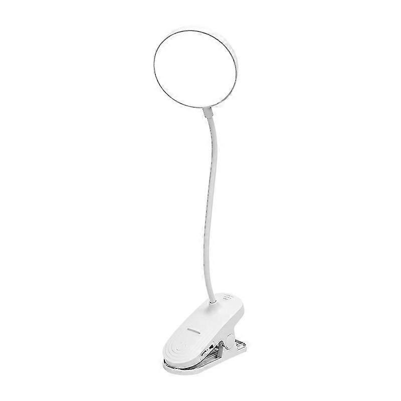 Round/Squared LED Table Lamp with Clip Multi-Purpose Adjustables Lights Desk Lamp for Living Room Home