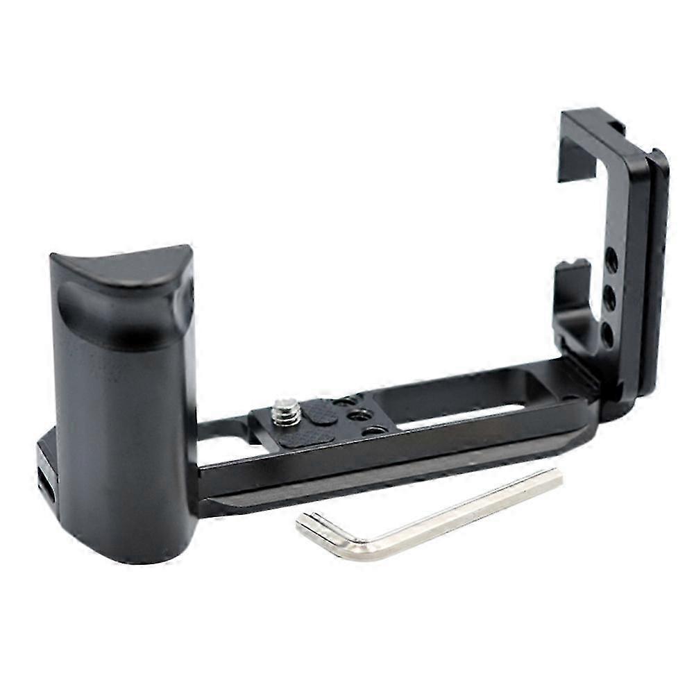 L-Shaped Bracket Tripod Quick Release Base for Fujifilm X-E4 Mirrorless Camera Handle Vertical Grip